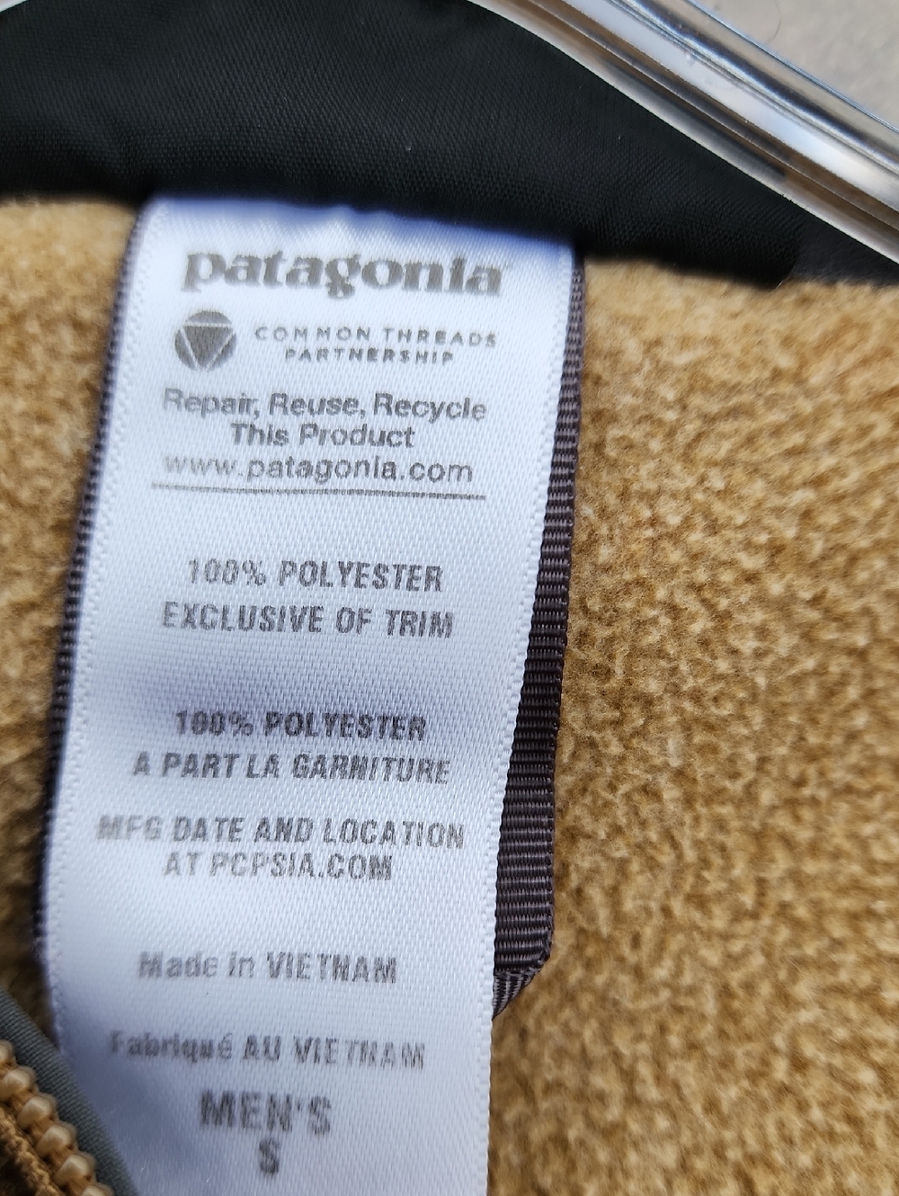 Patagonia Cedars Hooded Fleece Jacket Small - Picture 9 of 15